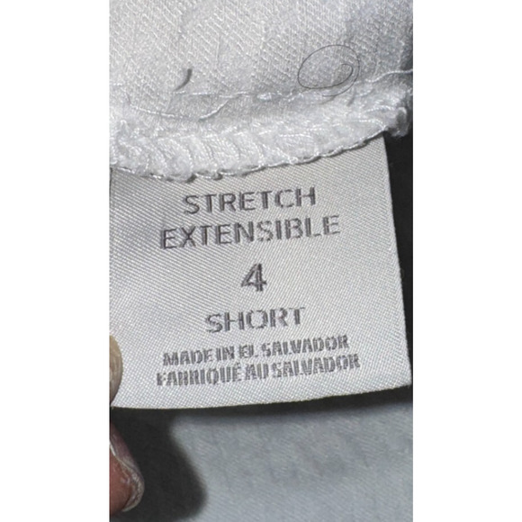 Van Heusen Women 4 Short Pants Office Causal Basic BusinessTextured Comfort - Picture 6 of 8